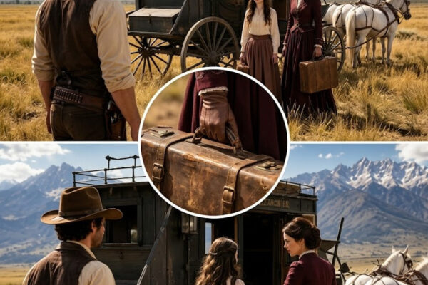 “12 Years Later, She Returned to My Ranch… Holding a Child with My Eyes”