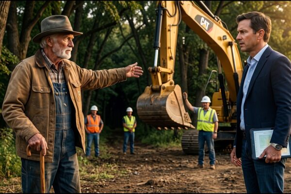 “Follow Me… Hurry,” The Old Farmer Told The Land Developer — Moments Later, Everything Stopped