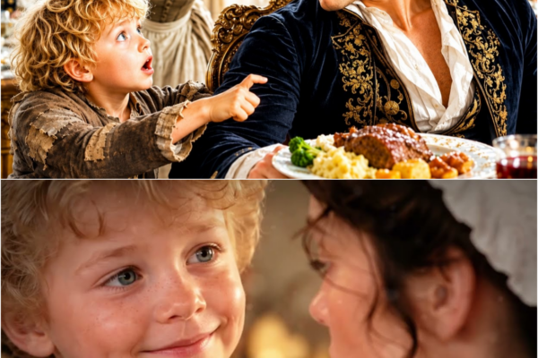 “May I Eat What You Didn’t Finish?” My Son Asks the Cold Duke—Unaware He’s His Father