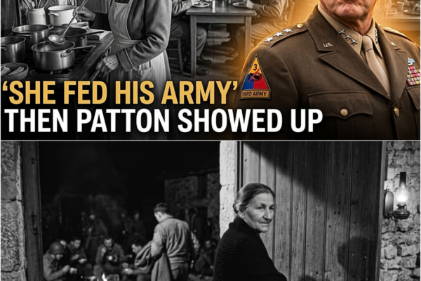 The German Farmer’s Wife Fed Patton’s Entire Battalion When They Had Nothing — He Never Forgot