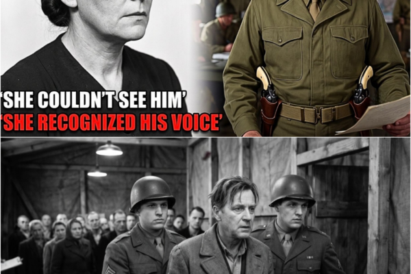 “The Blind German Woman Identified an SS War Criminal by His Voice — Patton Was Told”