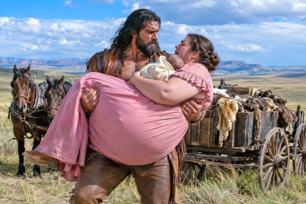 She Was Left for Dead With a Baby, The Mountain Man Took Them Both Into His Wagon