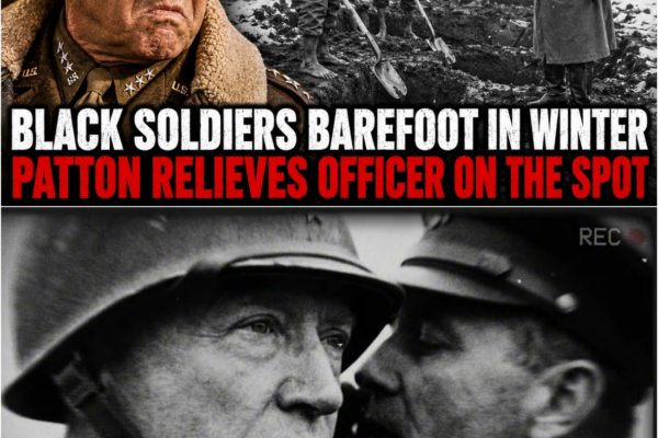 What Patton Did When He Found a White Officer Forcing Black Troops to Dig Graves Barefoot in Winter