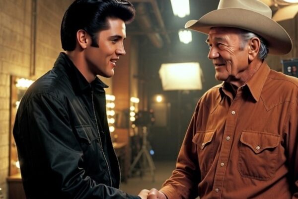 John Wayne Showed Up UNANNOUNCED at Elvis’s Dressing Room — What Happened Next Changed EVERYTHING D