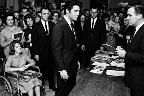 Elvis Refused To Sign Autographs Until The Manager Did THIS — The Crowd Went SILENT D
