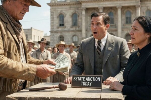 In 1959, a widow lost her farm next to John Wayne’s Alamo film set — he later paid off all the debt. D