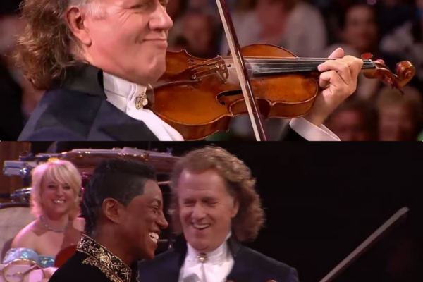 When Two Worlds Collide: The Electrifying Night Jermaine Jackson and André Rieu Turned a Classical Concert into an Unstoppable Dance Party