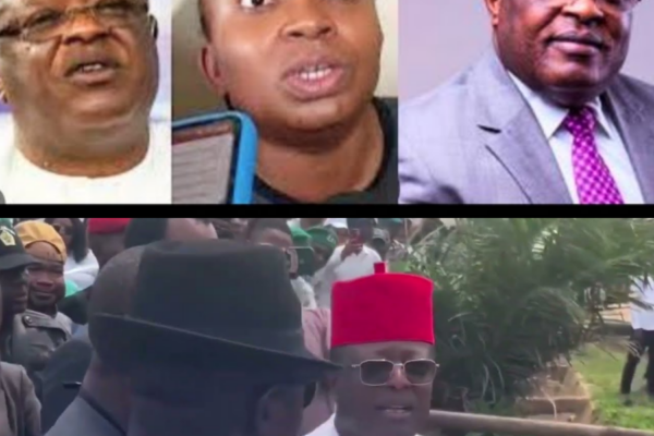 “I WOULD HAVE SHOOT YOU IF YOU’RE A MAN!” David Umahi Threatens Woman Over $119 Million Recovery! – Ty