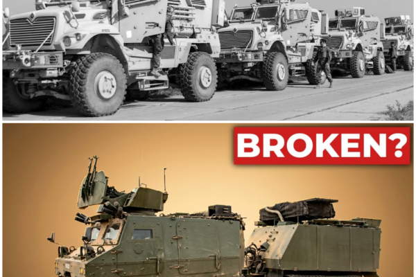 Why This ‘Linked’ British Vehicle Couples Two Trucks To Cross Afghan Minefields –  Hw