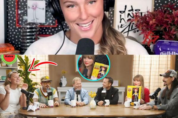 Symphony of Eras: Kylie Kelce Reacts to Shocking Rumors of Taylor Swift’s Star-Studded Collaboration Album with the Backstreet Boys