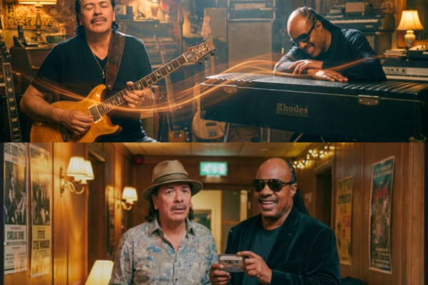 Stevie Wonder Secretly Attended Santana’s CONCERT