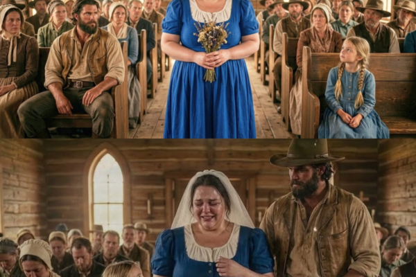“She’s Beautiful,” the Cowboy’s Daughter Said—The Mocked Obese Bride Left the Whole Church Silent