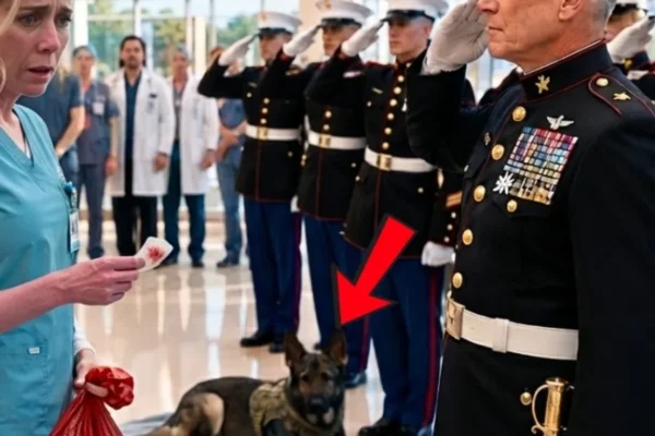 They Called It Just A Dog — Then The SEAL Officers Walked In And Saluted The Nurse