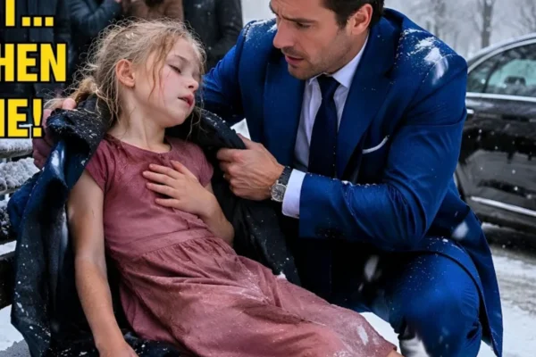 “It Hurts to Breathe” A 7 Year Old Girl Trembled—Then a CEO Found Her Barely Conscious on Snow Bench