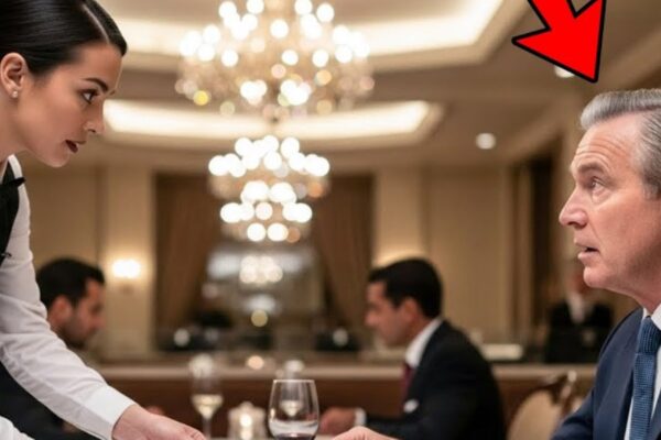 Waitress Hid a Note in the Billionaire’s Napkin — “Your Mother Sold You Out, Go Now”