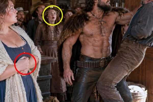She’s Beautiful, Daddy’ -The Obese Bride Was Mocked, Until the Mountain Man’s Daughter Defended Her