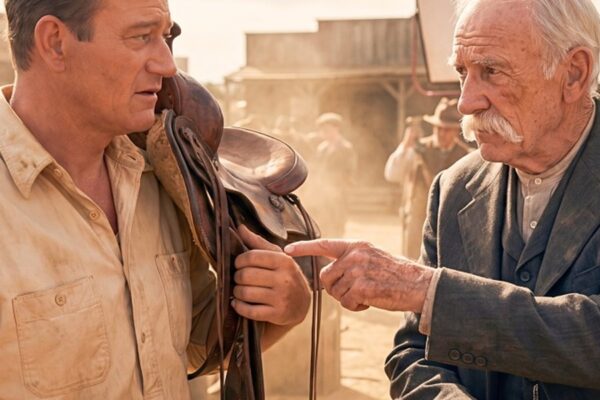Wyatt Earp Pointed at John Wayne’s Saddle on Set — The Words He Said Built a Career