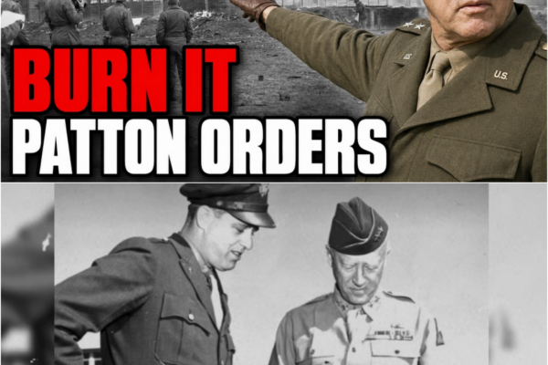 Why Patton Ordered the SS Barracks Burned Before the Official Investigation Was Finished
