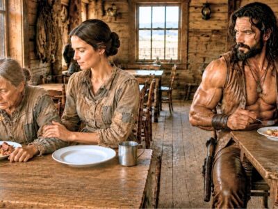 “I’m Not Hungry,” She Lied to Protect Her Mother — The Mountain Cowboy Saw Her Empty Plate