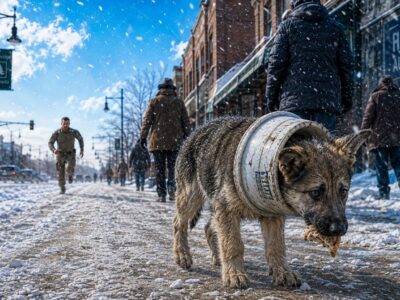 Everyone Turned Away from a Pup in the Snow—Until a Navy SEAL Found the Heartbreaking Truth