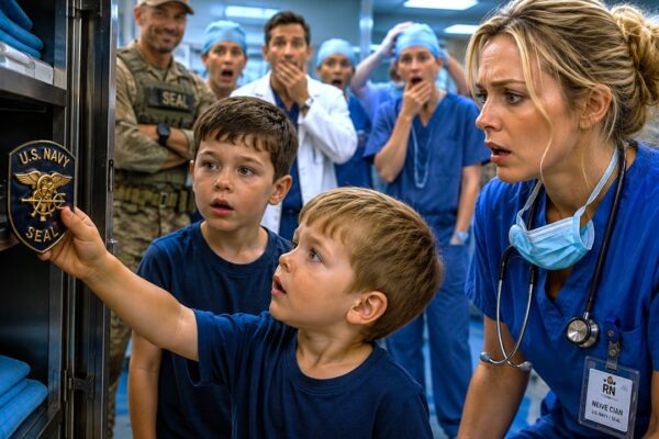 “Your Badge Is Just Like Daddy’s”, SEAL Sniper’s Youngest Son Told the Charge Nurse — Everyone Froze