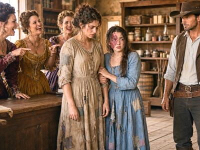 They Mocked Two Poor Sisters’ Worn Clothes — Until A Cowboy Entered The Store And Silenced Them All