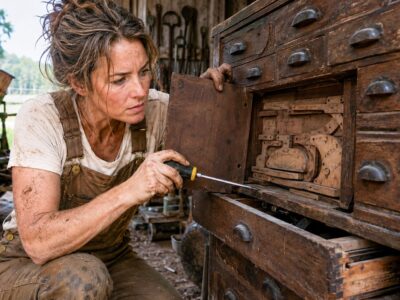 She Bought Her Father’s Tool Chest Back for $12 — Then One Drawer Refused to Open
