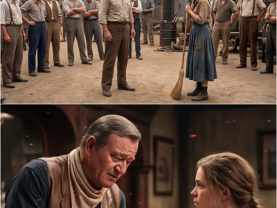They Mocked a Cleaner For Her Acting Dream,Until John Wayne Spoke From the Dark and Changed All!