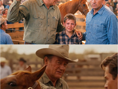 John Wayne Bid on a Boy’s Horse at an Auction — What That Bid Actually Paid For Changed Everything