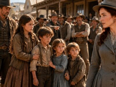 “Leave My Brother Alone!” The Cowboy’s Children Were Mocked—Until One Woman Changed Their Fate