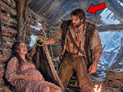 She Was Giving Birth Alone When the Mountain Man Found Her — He Stayed Until It Was Over