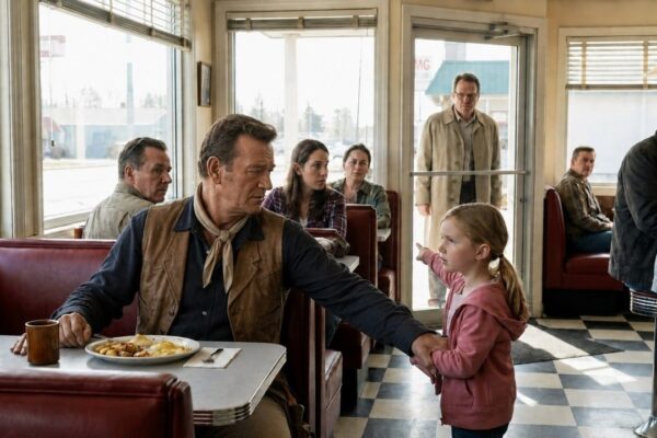 “Please, John Wayne… Don’t Let Him Kill Me!” She Whispered—What John Did Next Left the Entire Diner