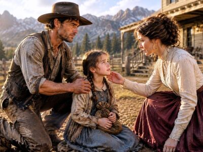 She Married a Poor Cowboy to Save Her Ranch—Then His Little Girl Asked, “Are We Family?”