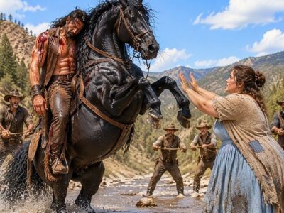 They Couldn’t Reach the Injured Rancher—Then His Wild Stallion Chose an Obese Woman to Save