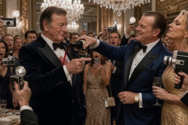 They Poured Wine on JOHN WAYNE Before 200 Guests—Not Knowing He Controlled Their Billion-Dollar Deal