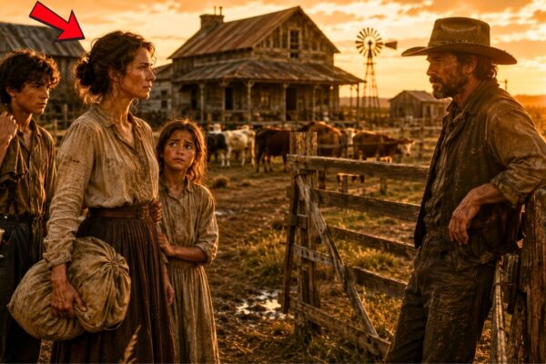 “Help Me with the House, Your Kids Won’t Go Hungry,” the Widower Said—By Winter, She Saved His Ranch