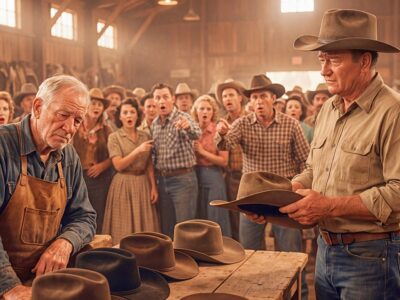 They Called His Hats Homemade Junk — John Wayne Said Two Words and the Room Went Silent