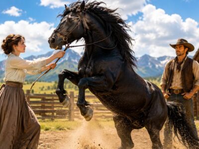 “I Have Nowhere to Go”—The Mail-Order Bride Tamed the Horse Everyone Feared