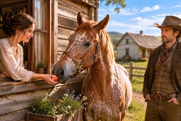 The Rancher’s Horse Kept Stopping at the Same Little House—Until He Discovered the Truth