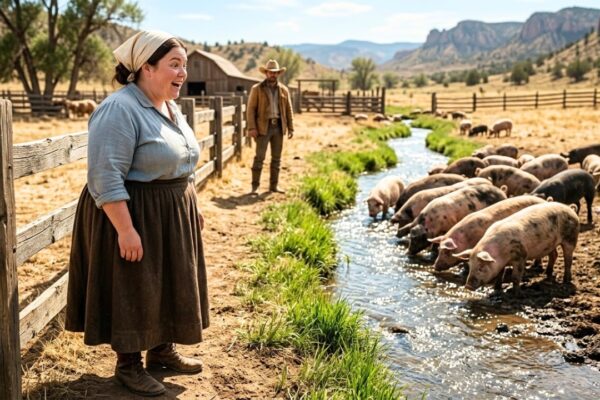 She Paid $18 for 60 Starving Piglets — They Found the Creek the Drought Hid for Years
