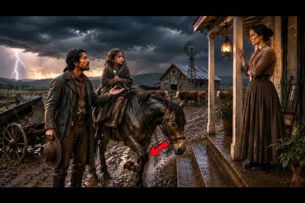 “Please… Let Me and My Child Stay the Night” — By Winter, He Had Restored Her Farm and Won Her Heart