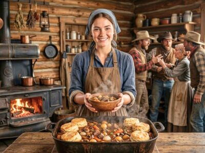 She Got the Bunkhouse Kitchen as Punishment—Then Four Trail Bosses Fought to Hire Her