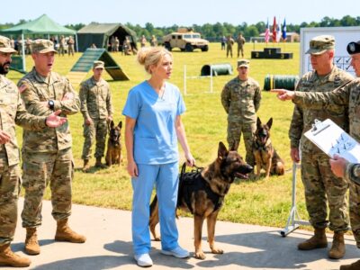 Quiet Nurse Took the K9 No Handler Wanted—Then Her “Washout” K9 Passed the Live-Fire Trial