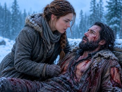 She Found the Mountain Man Half-Dead After a Bear Attack — He Said, “Marry Me and Protect My Kids”