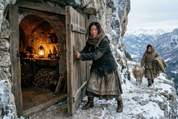 Cast Out in November, She Found an Abandoned Cellar—Then Blizzard Drove the Whole Town to Her Door