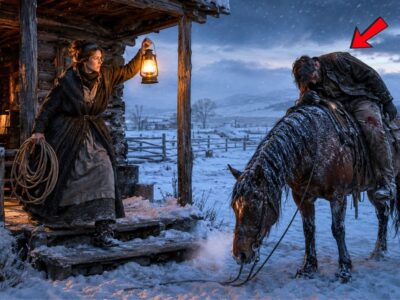 She Saved an Injured Stranger During a Blizzard—By Spring, He Rode Back to Her Ranch and Never Left