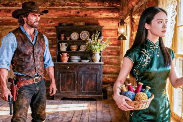 Cowboy Asked the Humiliated Chinese Bride “Can You Sew?” — Her Hands Rebuilt His Whole House