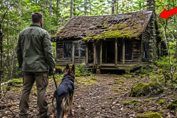 Nobody Bid on the Mountain Cabin—A Navy SEAL Paid $10, Then His Dog Found a Hidden Basement