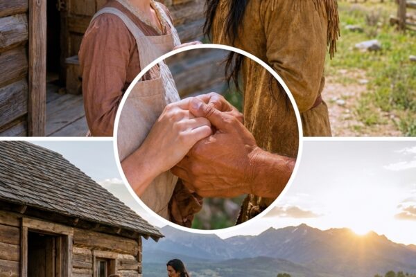 She Hid Her Trembling Hands in Her Apron. The Lakota Warrior Held Them Still and Did Not Let Go.