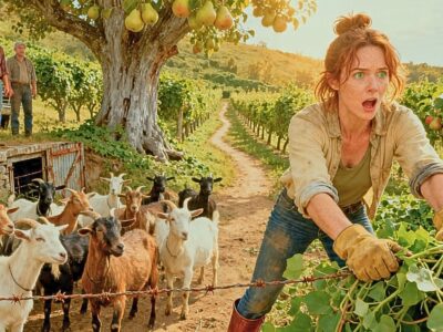 They Laughed at Her $1 Farm—Until Her Goats Found a Rare Forgotten Orchard